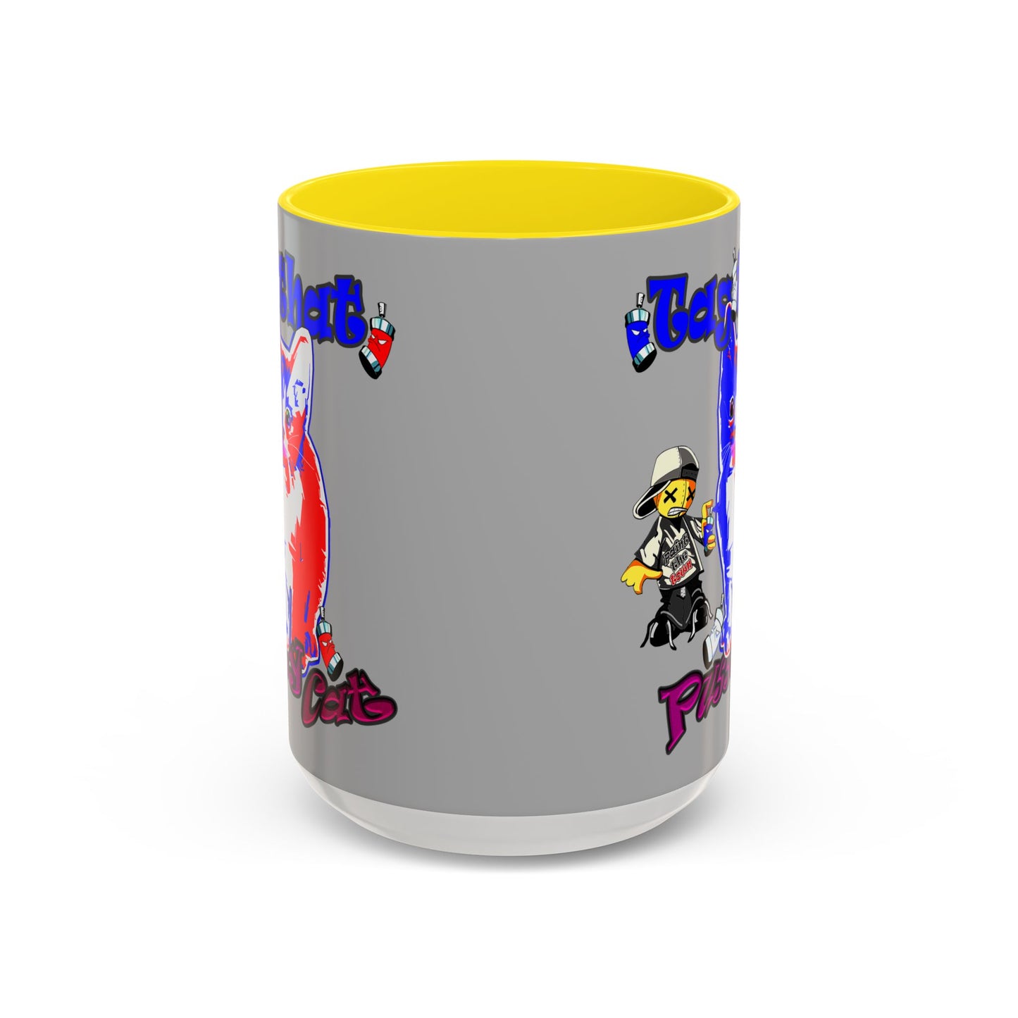 tag that - Accent Mug (light grey)