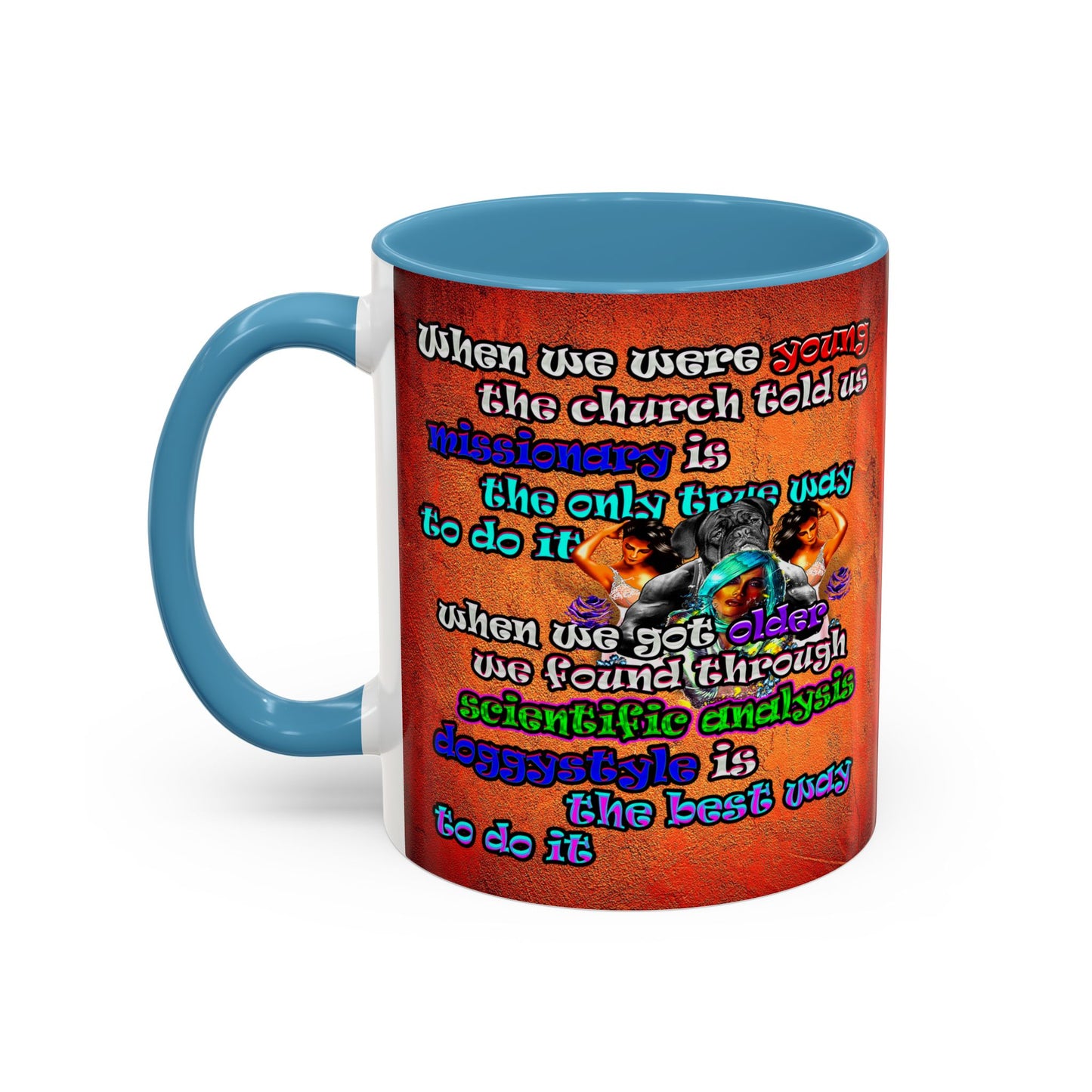 doggystyle - Accent Mug (burnt orange)