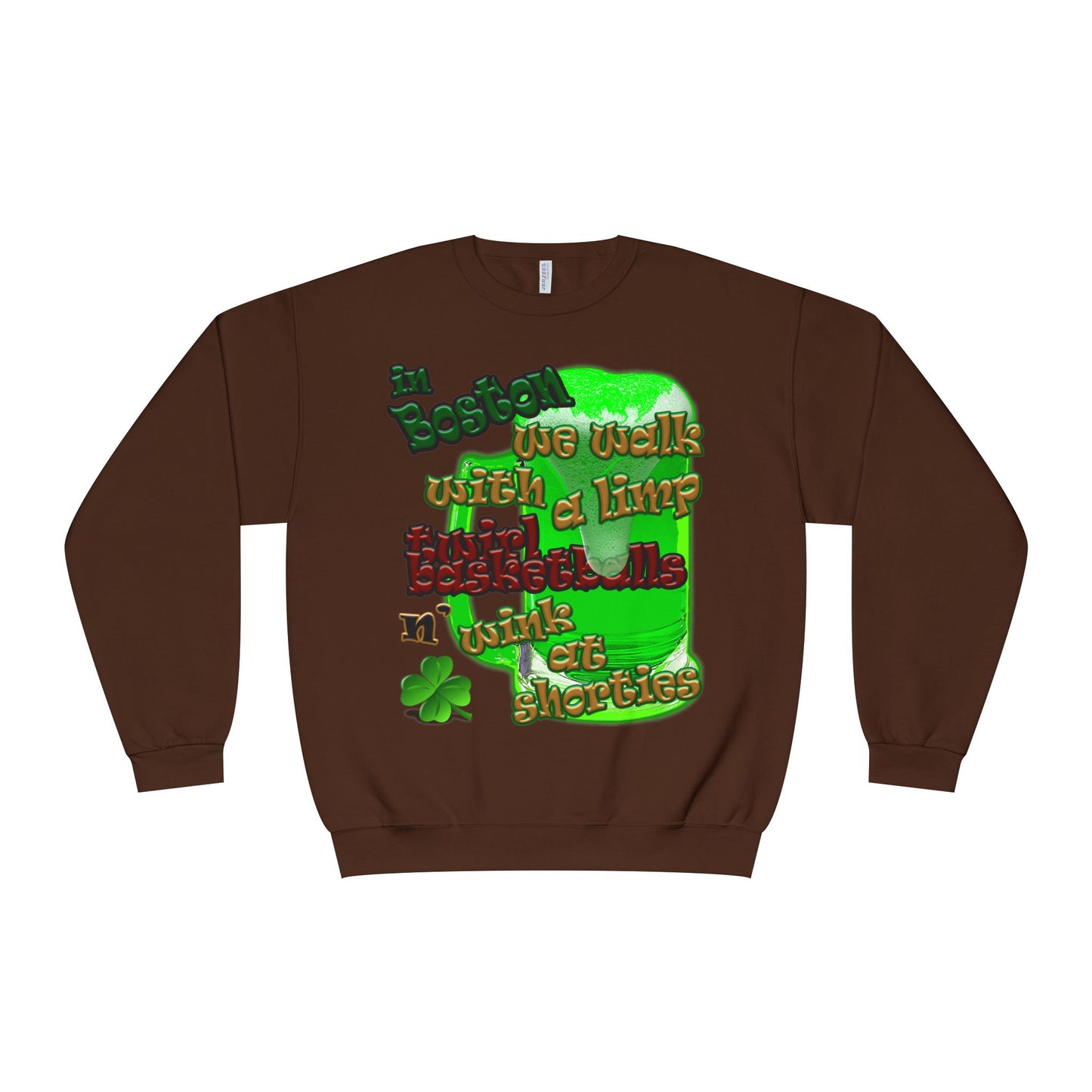 celtics logo - Unisex NuBlend® Crewneck Sweatshirt