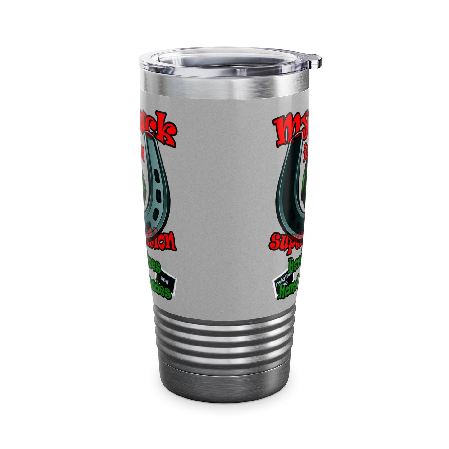 my luck - Ringneck Tumbler, 20oz (light grey)