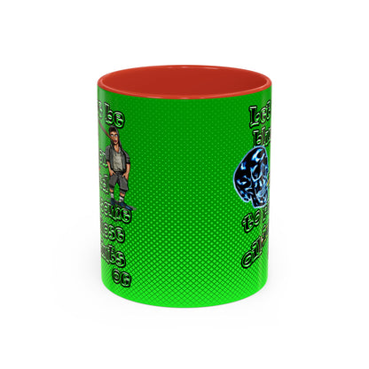 og - Accent Mug (logo green)