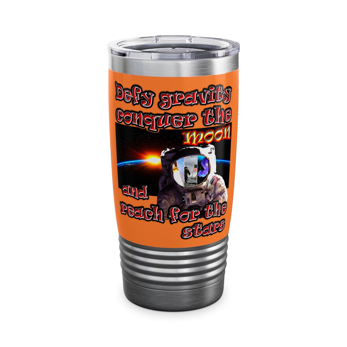 defy conquer reach - Ringneck Tumbler, 20oz (crusta)