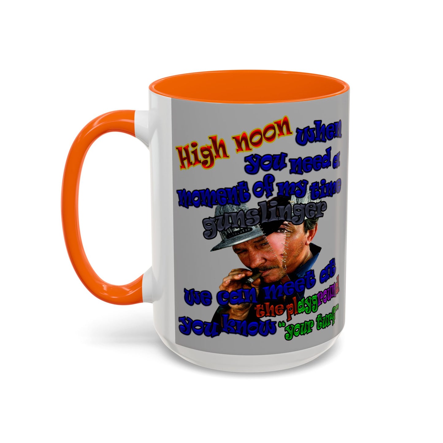 high noon - Accent Mug (light grey)