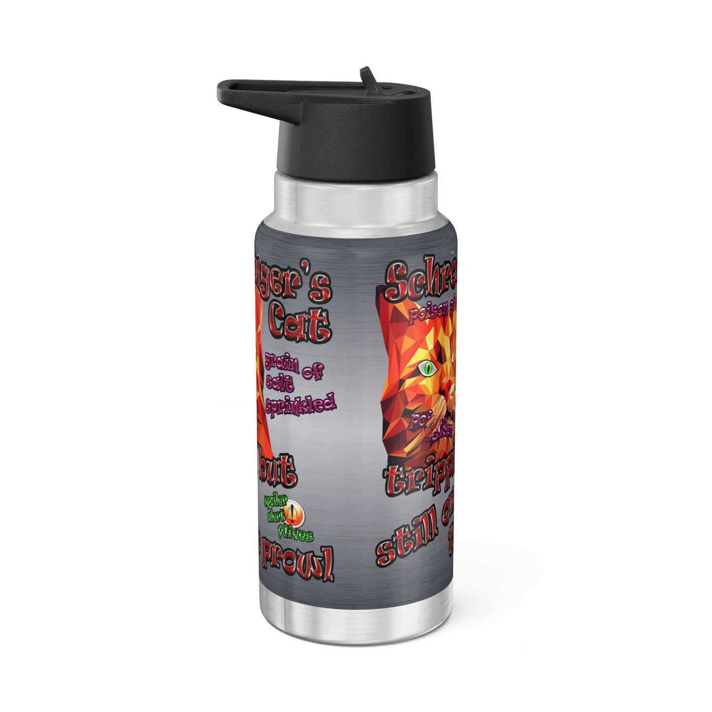 schrodinger's cat - Gator Tumbler, 32oz  (brushed nickel)