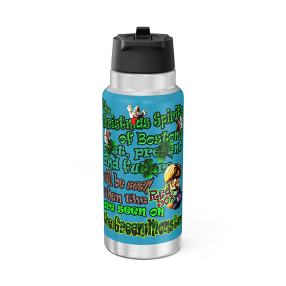 christmas spirits of boston - Gator Tumbler, 32oz (turquoise)