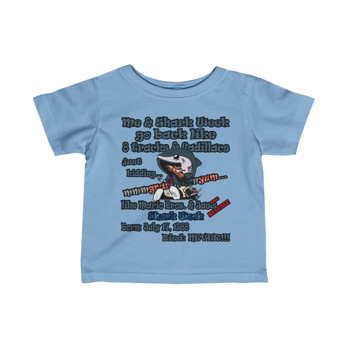 shark week - Infant Fine Jersey Tee