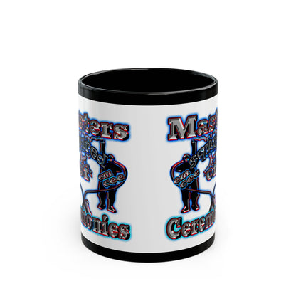 em cee squared - Black Mug (white)