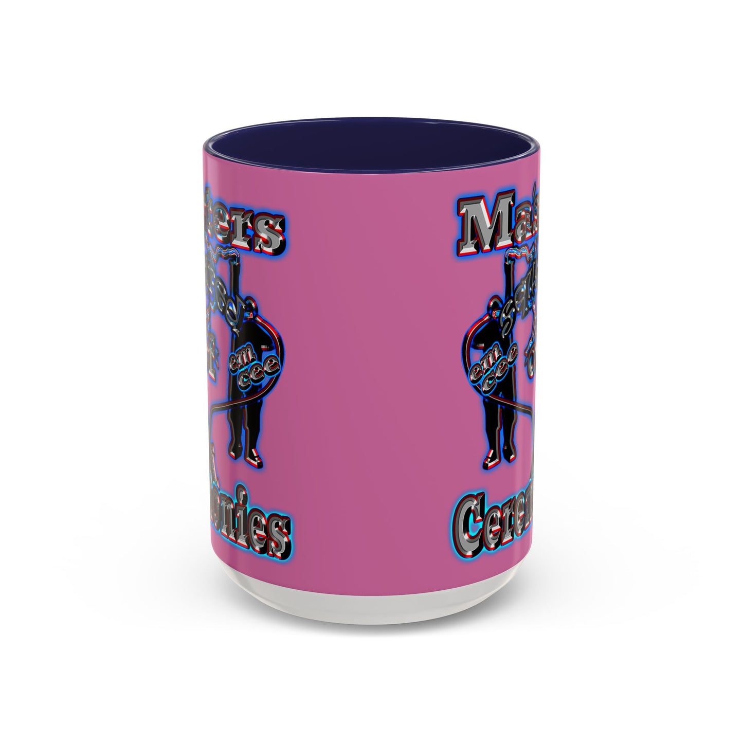 em cee squared - Accent Mug (light pink)