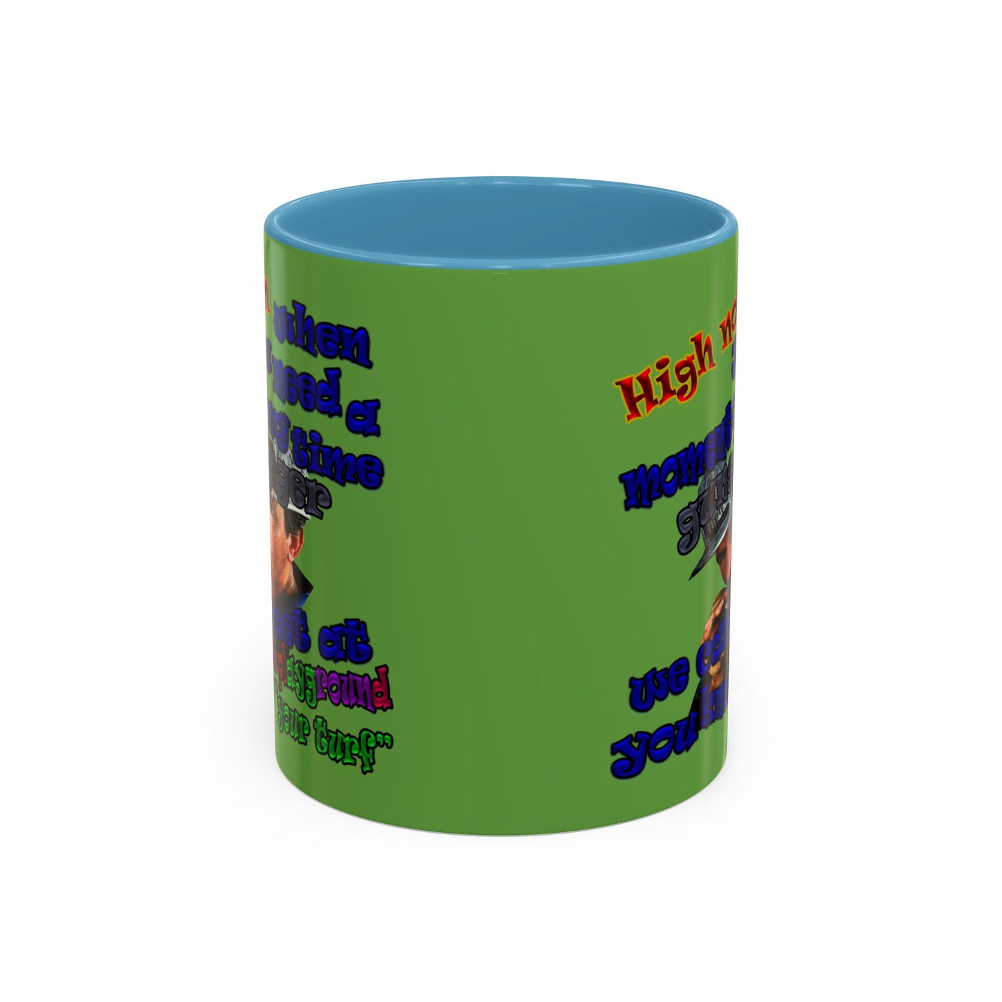 high noon - Accent Mug (green)