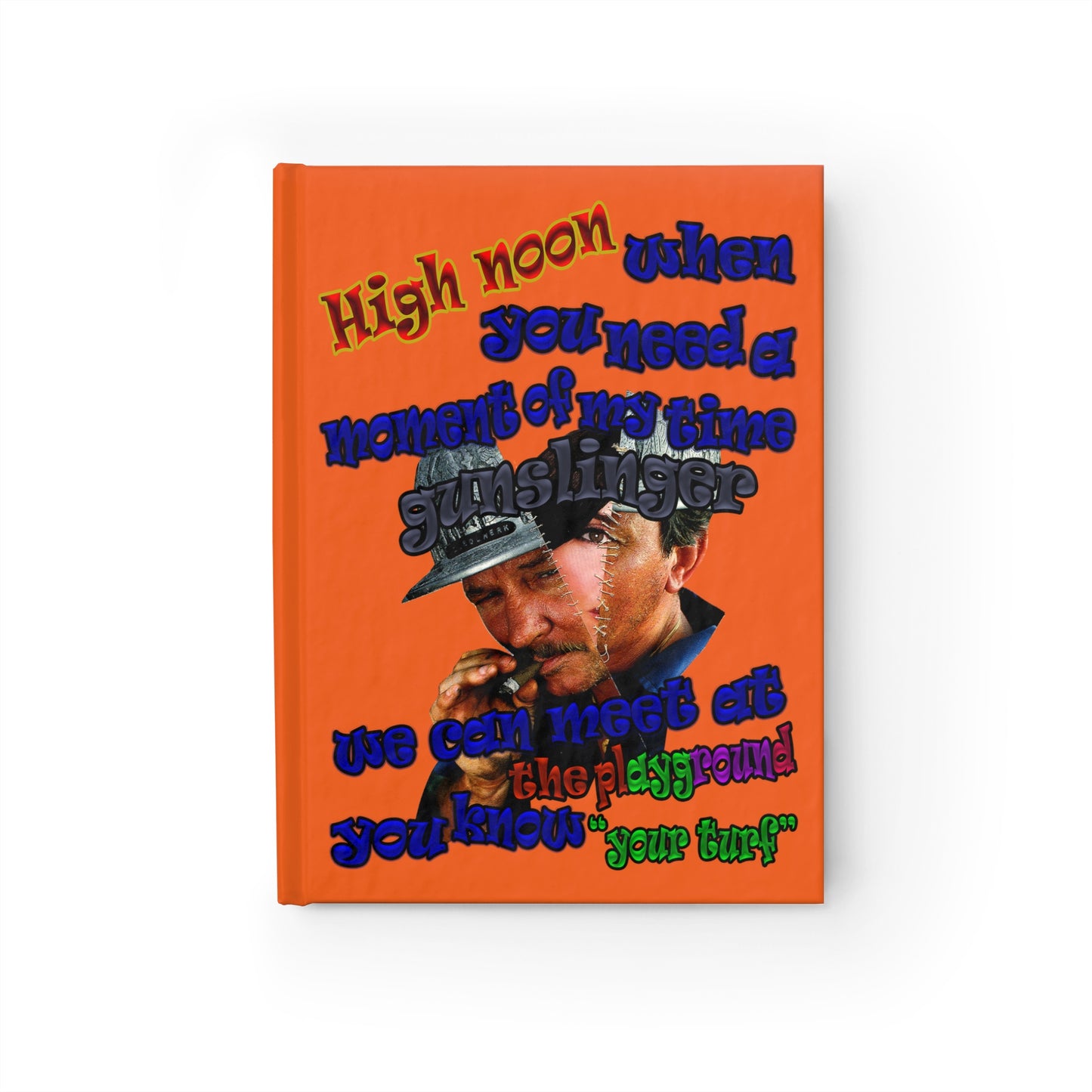 high noon - journal-blank (orange)