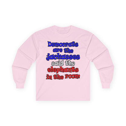 donkeys and elephants - Ultra Cotton Long Sleeve Tee
