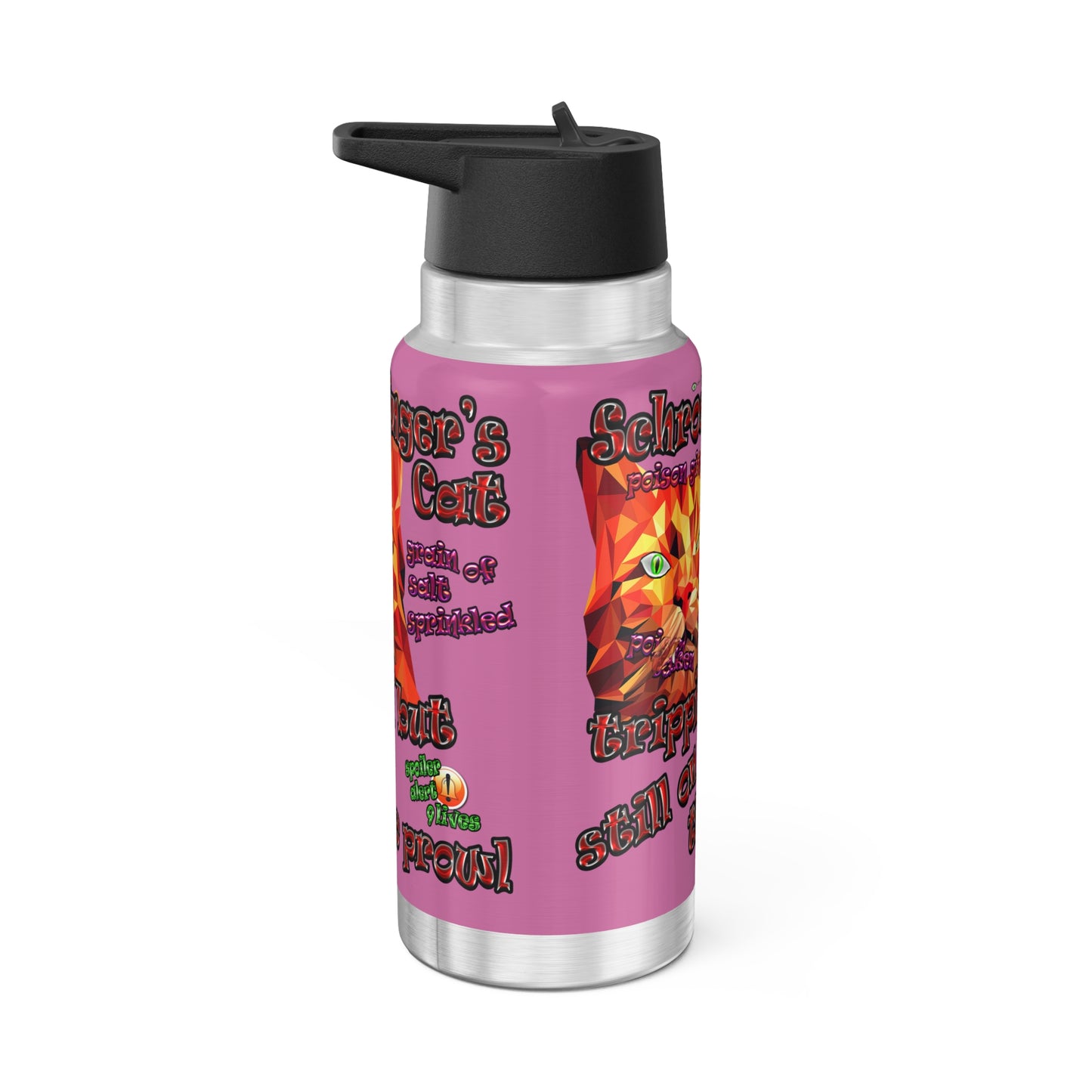 schrodinger's cat - Gator Tumbler, 32oz (light pink)