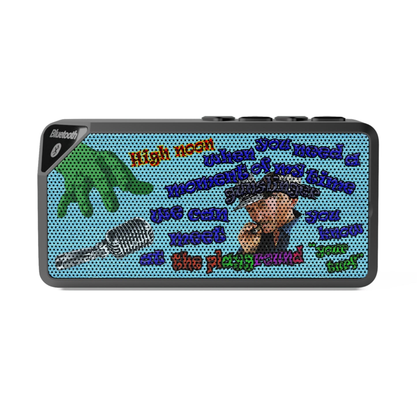 high noon - Jabba Bluetooth Speaker (faded blue)