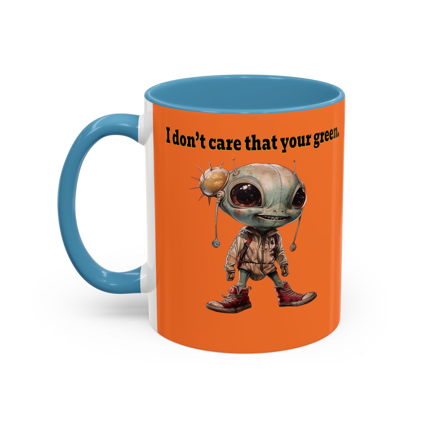 I don't care that your grey - Accent Mug (crusta)