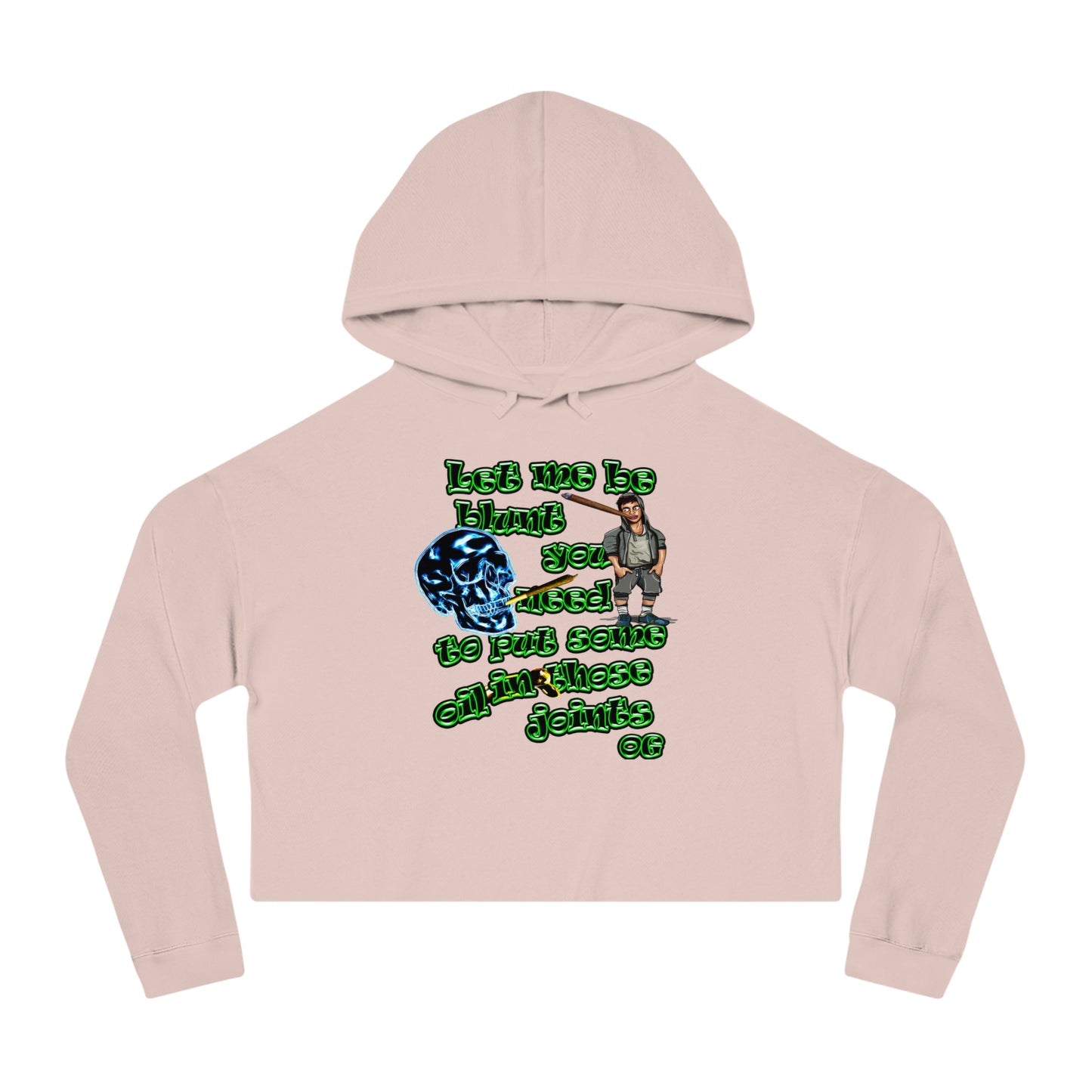 og - Women’s Cropped Hooded Sweatshirt