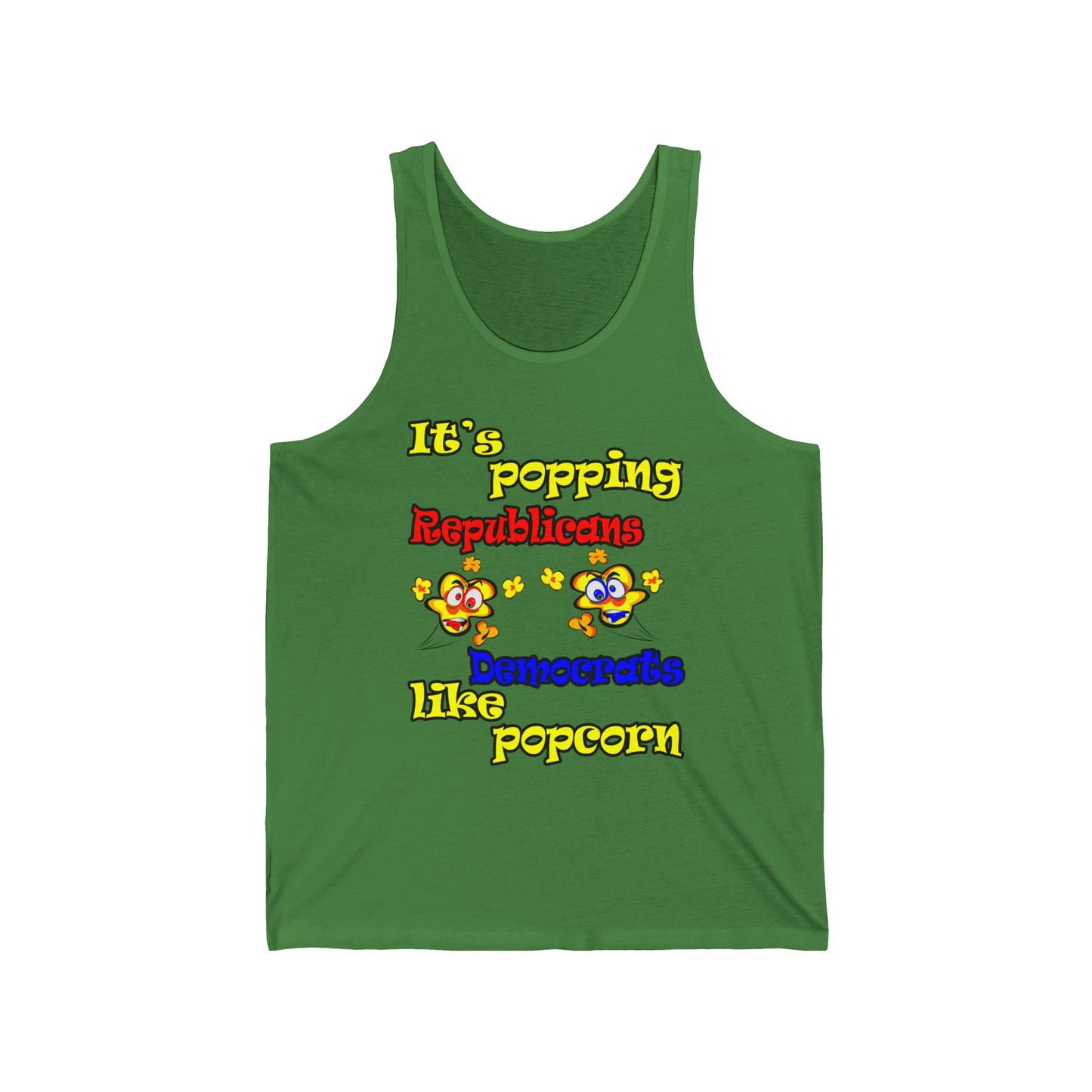 popping like popcorn - Unisex Jersey Tank