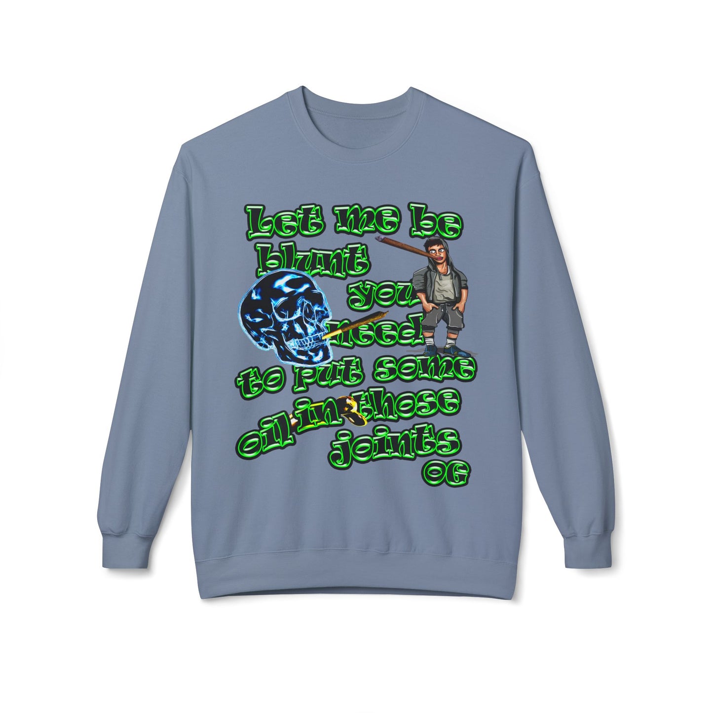og - Unisex Midweight Softstyle Fleece Crewneck Sweatshirt
