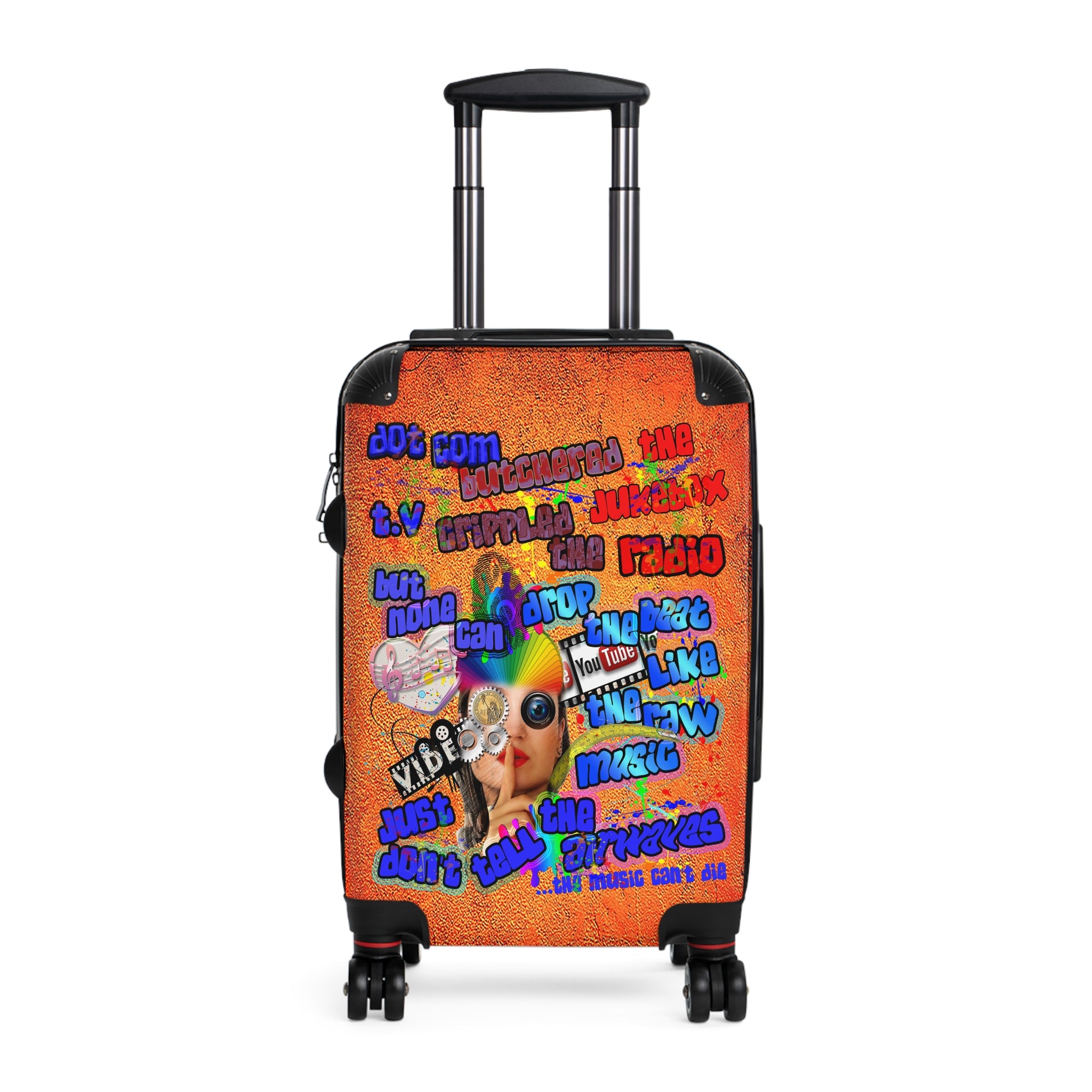 drop the beat - Suitcase (burnt orange)