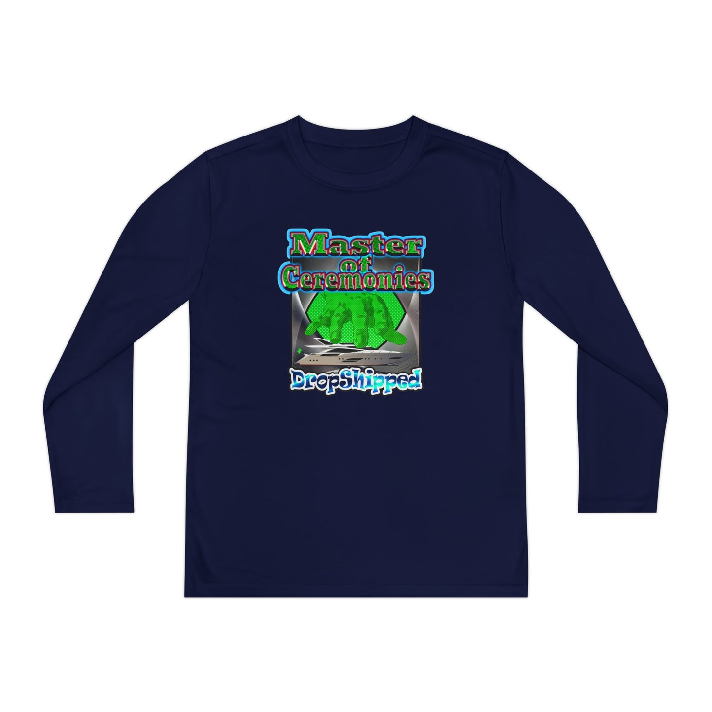 logo - Youth Long Sleeve Competitor Tee