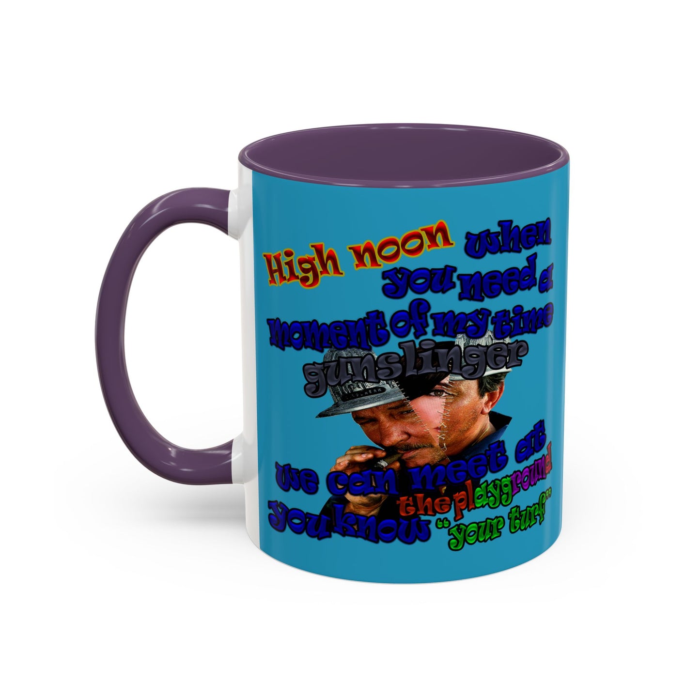 high noon - Accent Mug (turquoise)