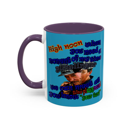 high noon - Accent Mug (turquoise)