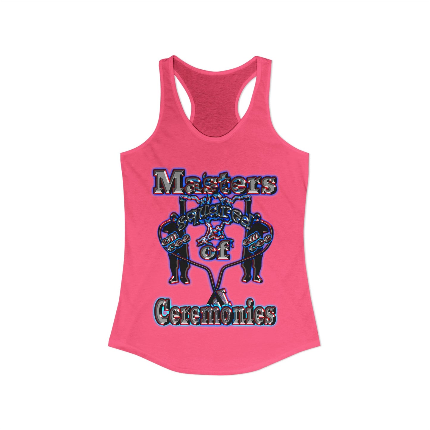 em cee squared - Women's Ideal Racerback Tank