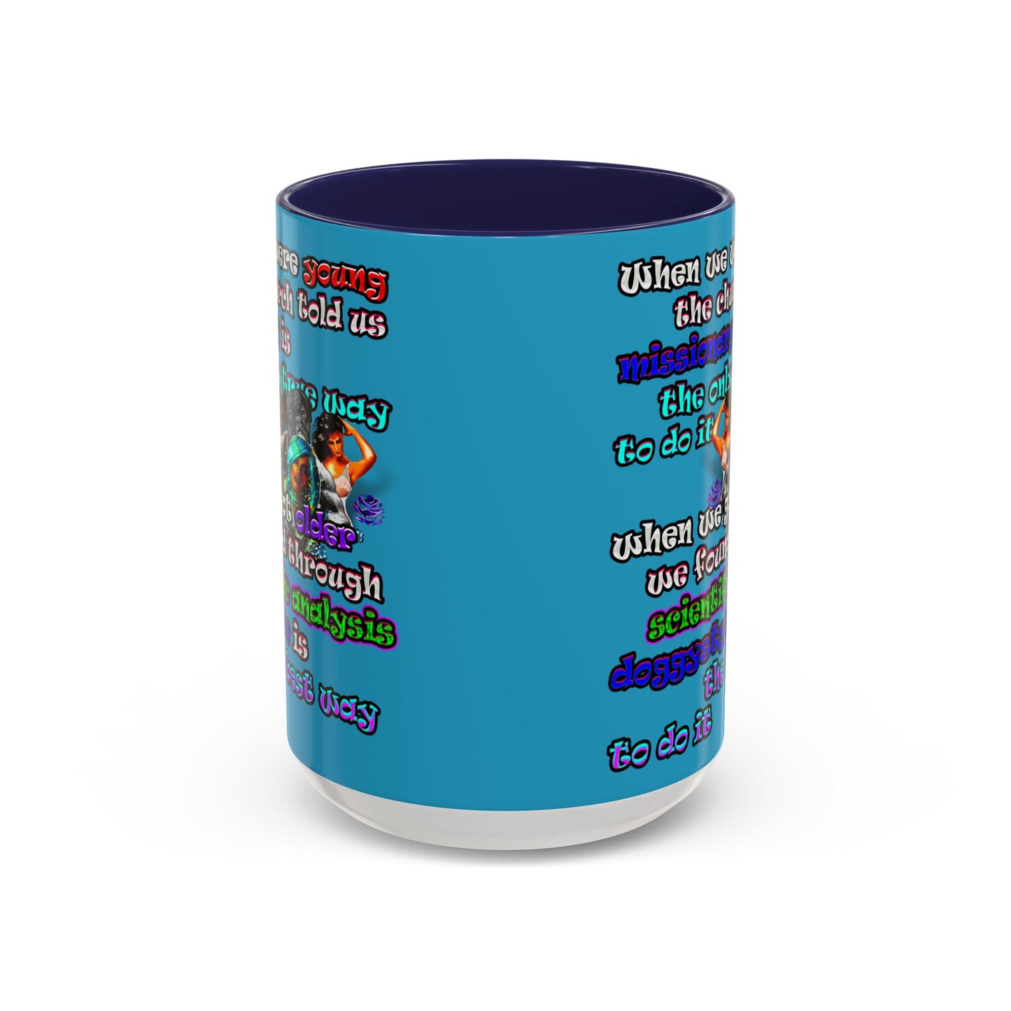 doggystyle - Accent Mug (turquoise)
