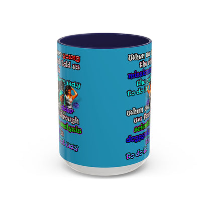 doggystyle - Accent Mug (turquoise)