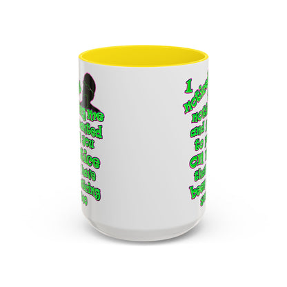 noticed you noticing - Accent Mug (white)