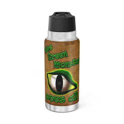 green monster - Gator Tumbler, 32oz  (brown papyrus)