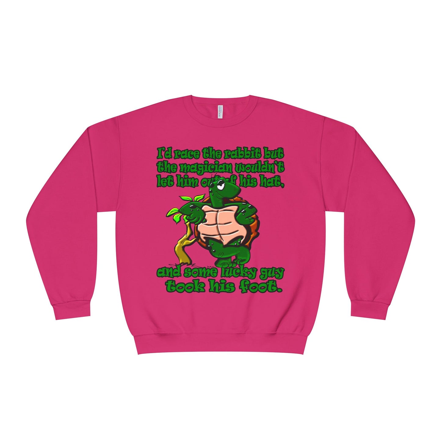 turtle race - Unisex NuBlend® Crewneck Sweatshirt