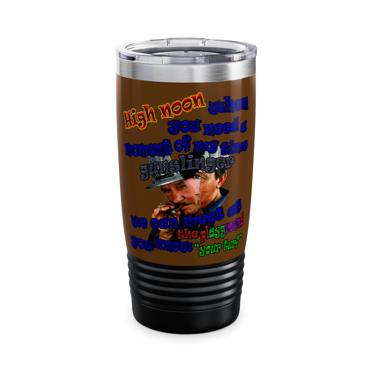 high noon - Ringneck Tumbler, 20oz (brown)