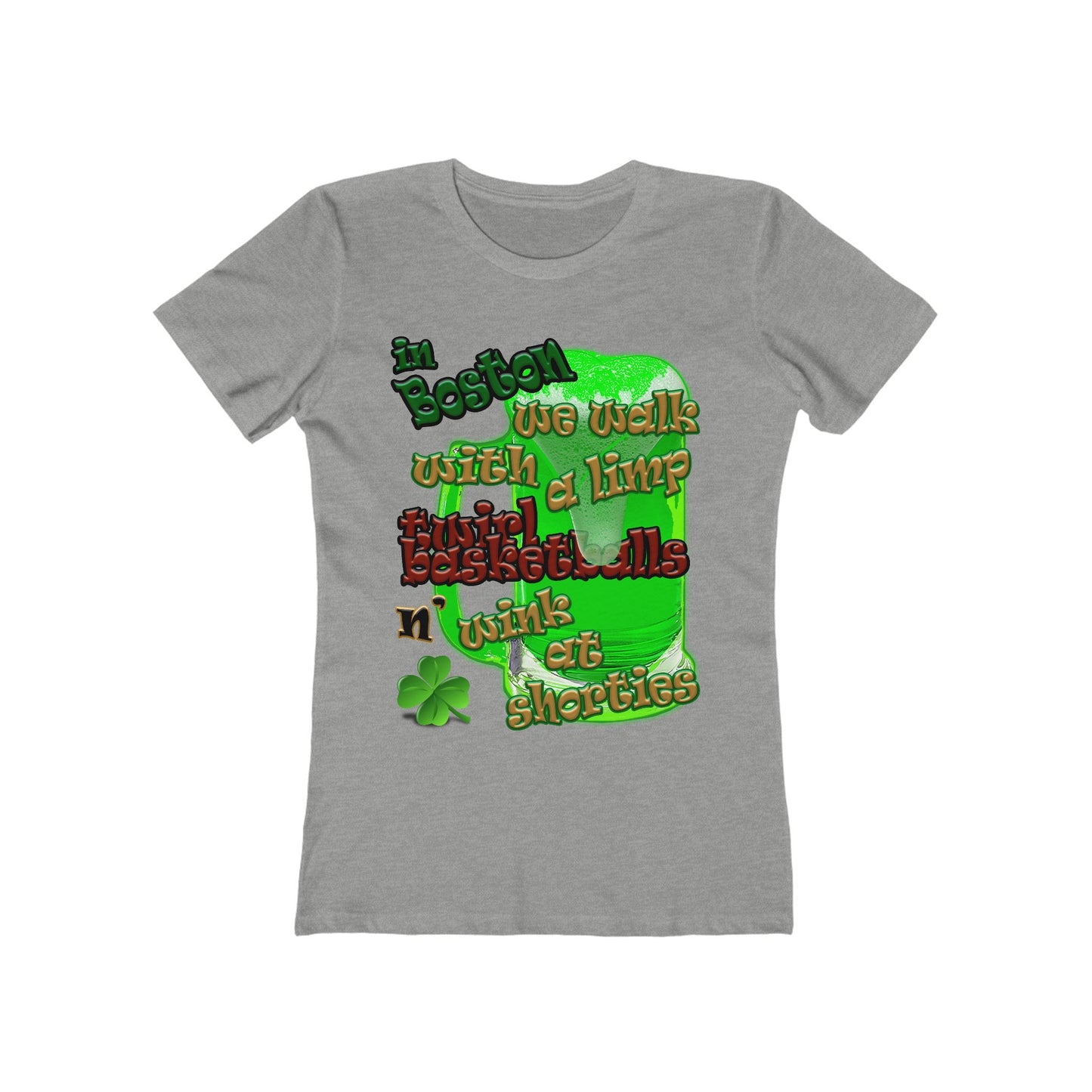 celtics logo - Women's The Boyfriend Tee