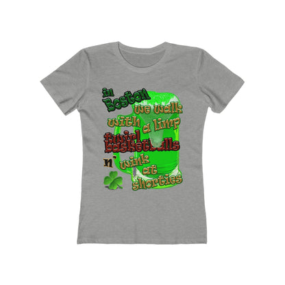 celtics logo - Women's The Boyfriend Tee