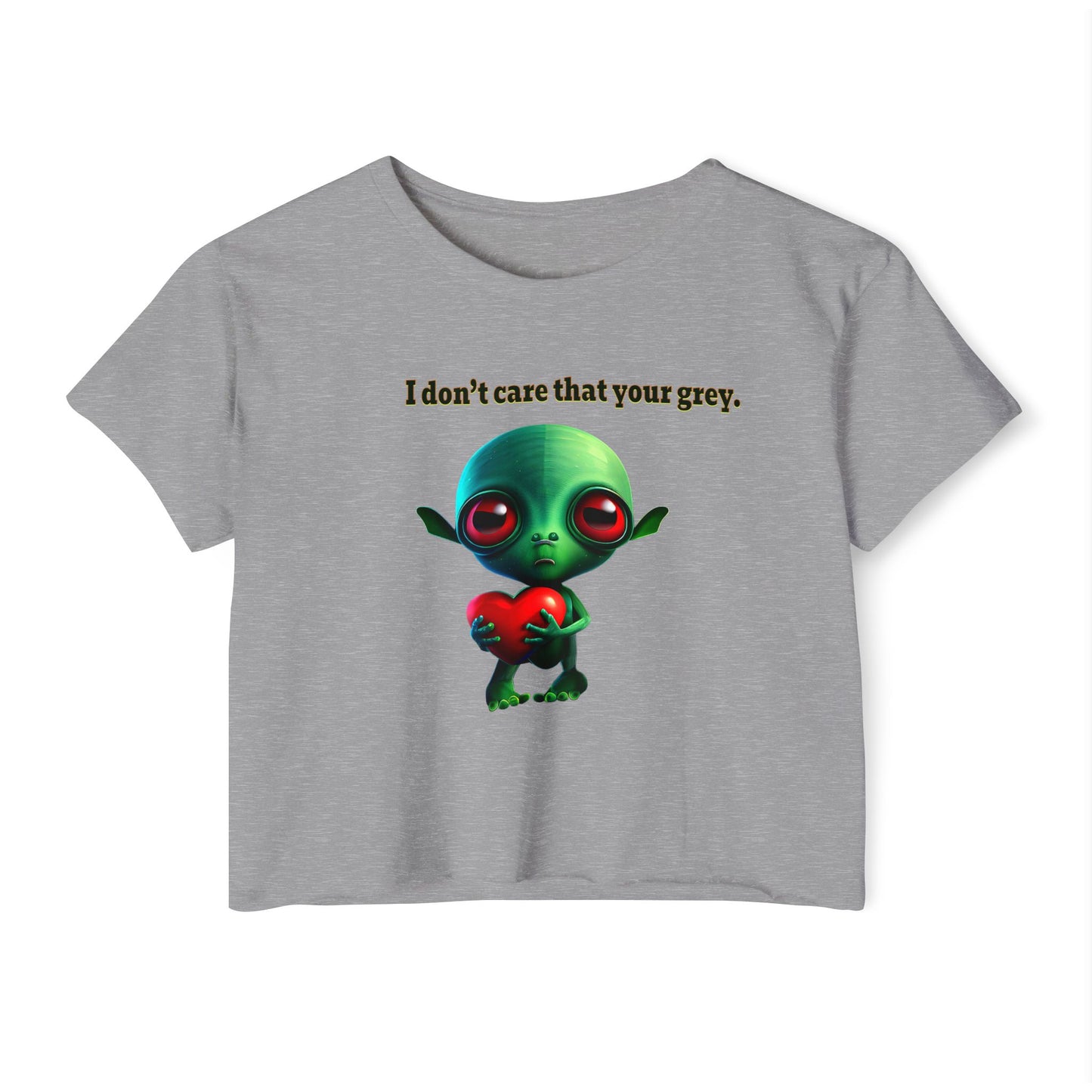I don't care that your grey - Women's Festival Crop Top