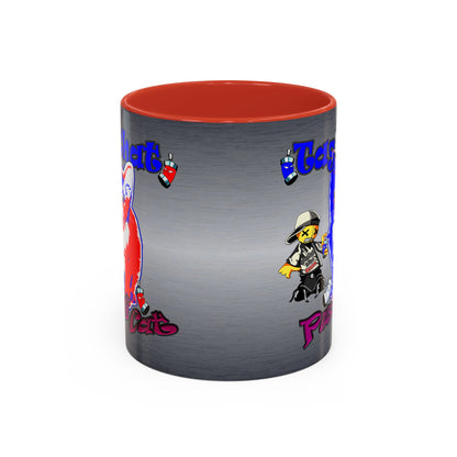 tag that - Accent Mug (brushed nickel)