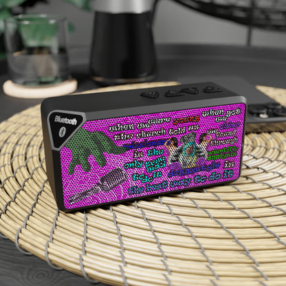 doggystyle - Jabba Bluetooth Speaker (pink swirl)