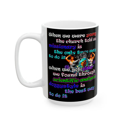 doggystyle - White Mug (black)