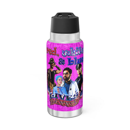 rw&b lives matter - Gator Tumbler, 32oz  (pink swirl)