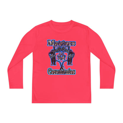 em cee squared - Youth Long Sleeve Competitor Tee