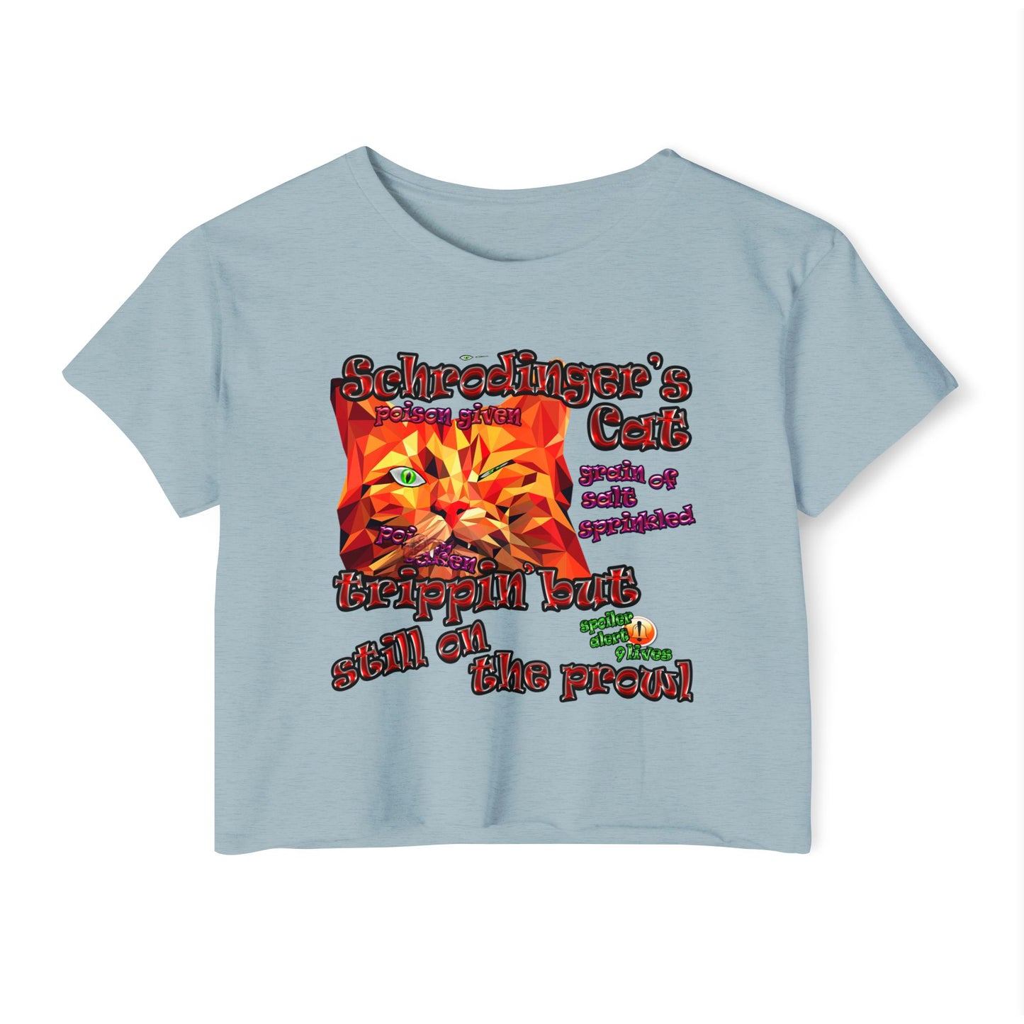 schrodinger's cat - Women's Festival Crop Top