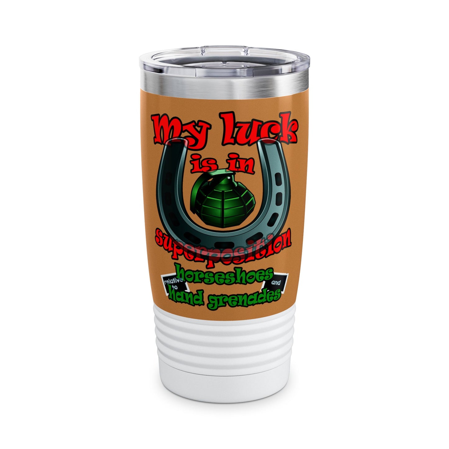 my luck - Ringneck Tumbler, 20oz (light brown)