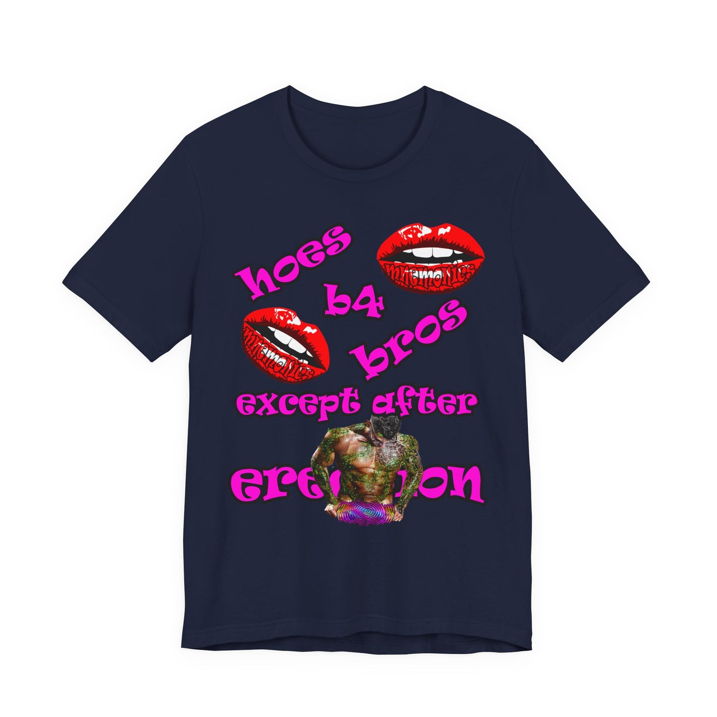 hoes b4 bros - Unisex Jersey Short Sleeve Tee