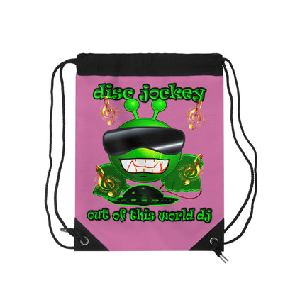 disc jockey - Drawstring Bag (light pink)
