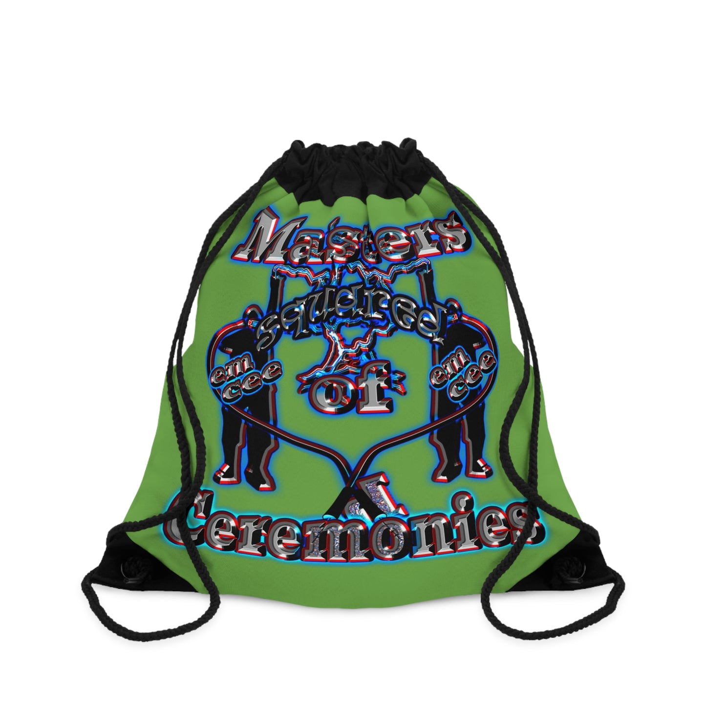 em cee squared - Drawstring Bag (green)