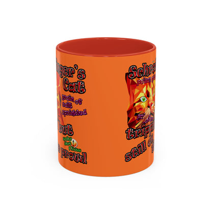 schrodinger's cat - Accent Mug (crusta)