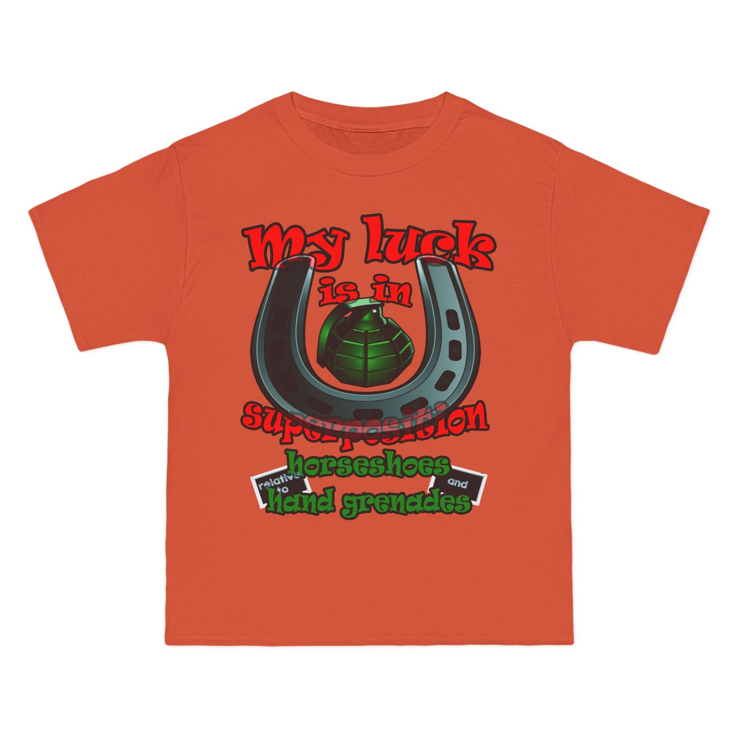my luck - Beefy-T®  Short-Sleeve T-Shirt