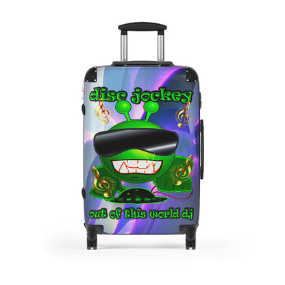 disc jockey - Suitcase (grey-pink wave)