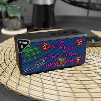 hoes b4 bros - Jabba Bluetooth Speaker (dark blue)
