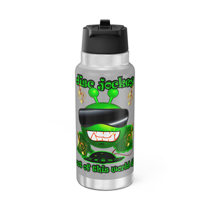 disc jockey - Gator Tumbler, 32oz (light grey)